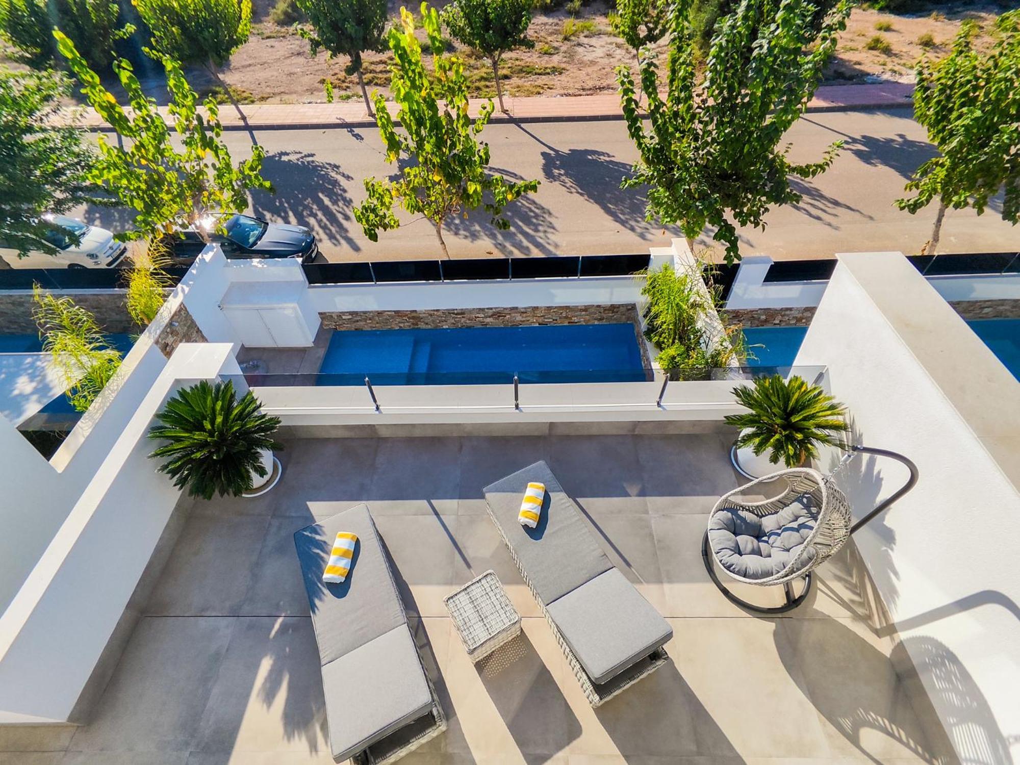 Villa Murcia - Private Heated Pool & Jacuzzi Santiago De La Ribera Exterior foto